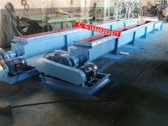 無軸螺旋輸送機,含水量30%污泥輸送機,LS320-8米無軸螺旋輸送機